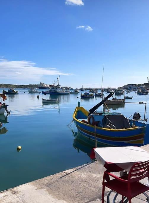 Viewline Seaview Modern 3 Bedroom Apartment Marsaxlokk Exteriér fotografie